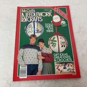 McCall's Needlework & Crafts Christmas Sept Oct 1982 Magazine